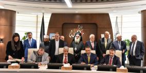 توقيع اتفاقيات ومشاريع تنموية في مختلف محافظات الوطن