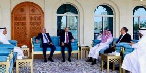 الشيخ يشارك في اجتماع بالدوحة لبحث خطة إعمار غزة