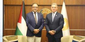 محافظ سلطة النقد يلتقي مدير وحدة دعم المفاوضات في منظمة التحرير