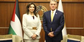 محافظ سلطة النقد يلتقي رئيس الجهاز المركزي للإحصاء الفلسطيني