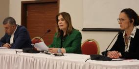 وزيرة شؤون المرأة: الحكومة الفلسطينية تعطي أولوية لقضايا النساء وتدمجها في برامجها