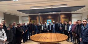 رئيس المخابرات العامة يلتقي مسؤولي اللجان الشعبية في المخيمات بالمحافظات الشمالية