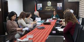 الخليلي تلتقي المؤسسات النسوية وهيئة الامم المتحدة للمراة وتستعرض البيان الساسي لمنهاج بيجين +٣٠ 