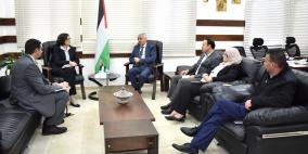 برهم يبحث مع الوكالة الفرنسية للتنمية تعزيز التعاون لدعم التعليم