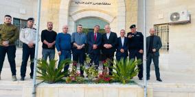 استكمالا للجولات الميدانية على المحافظات وزير الداخلية يزور محافظّتي اريحا وطوباس