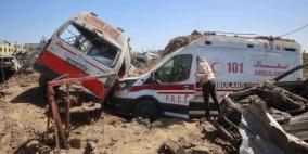 الهلال الأحمر: الاحتلال يرفض دخول فرق الإنقاذ للبحث عن مفقودي رفح