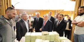 وزير الاقتصاد الوطني يتفقد الأوضاع الاقتصادية في محافظة الخليل