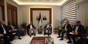 جمعية رجال الأعمال الفلسطينيين تلتقي وزير الاقتصاد الوطني