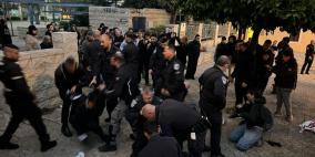حيفا: الشرطة الإسرائيلية تقمع وقفة منددة بالحرب على قطاع غزة