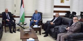 برهم والتميمي يبحثان تعزيز التعاون للارتقاء بجودة التعليم