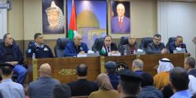 وزير الداخلية يطّلع على الوضع العام في محافظة طولكرم