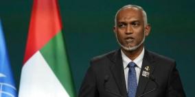 رئيس جزر المالديف يصادق على منع الإسرائيليين من دخول بلاده