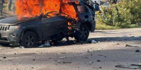 شهيد في قصف الاحتلال مركبة بصيدا جنوب لبنان