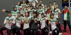 فلسطين تحتل وصافة كأس أفريقيا في لعبة المواي تاي بـ20 ميدالية ملونة