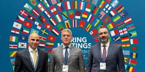 محافظ سلطة النقد يشارك في اجتماعات الربيع لصندوق النقد والبنك الدوليين في واشنطن