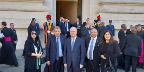 فلسطين تشارك في جنازة البابا فرنسيس 