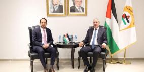 الشيخ يستقبل القنصل العام الفرنسي في القدس