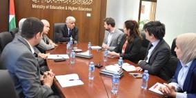 برهم يبحث مع الوكالة الفرنسية للتنمية تعزيز الدعم لجامعة نابلس التقنية