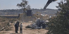 السلطات الإسرائيلية تهدم منشأة زراعية في إكسال بأراضي الـ48