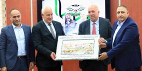 اللواء إياد الأقرع يستلم قيادة جهاز الأمن الوقائي