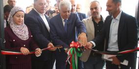 برهم يفتتح مشاريع تعليمية جديدة في جنوب نابلس ويتفقد منشآت تربوية