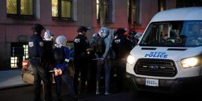 اعتقال عشرات الطلاب في احتجاج بجامعة كولومبيا