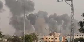 شهداء وجرحى في غارات للاحتلال على المستشفى الأوروبي ومحيطه بخان يونس