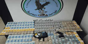 الشرطة تقبض على شخص سرق حقيبة تحتوي على مبلغ مالي في رام الله