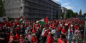 فعاليات تضامنية في البرتغال دعما لشعبنا ورفضا للإبادة الجماعية