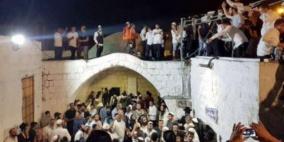 مئات المستعمرين يقتحمون "مقام يوسف" شرق نابلس