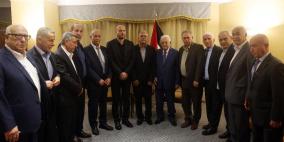 الرئيس عباس يلتقي مع فصائل منظمة التحرير الفلسطينية في لبنان