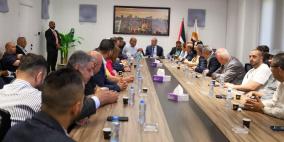 الشيخ يستقبل وفدا من فعاليات القدس
