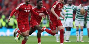 الفلسطيني عدي الدباغ يتوّج مع "أبردين" بكأس اسكتلندا