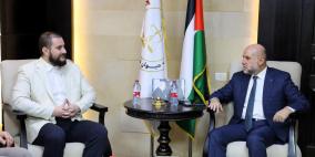 الهباش يستقبل وزير الدولة للمصالحة والتعاون الإقليمي في جمهورية صربيا