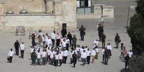 أكثر من 1500 مستوطن ووزيران في حكومة الاحتلال يقتحمون "الأقصى"