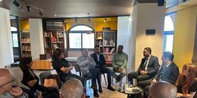 القنصل الفرنسي يعقد لقاءً مع ممثلي الإعلام الفلسطيني في رام الله