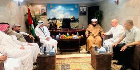 الهباش ونجم يستقبلان رئيس مؤسسة مطوفي حجاج الدول العربية