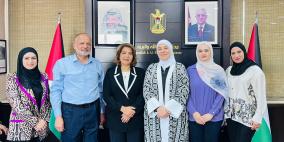 غنام والتميمي تبحثان التحديات البيئية في محافظة رام الله والبيرة وسط تصاعد انتهاكات الاحتلال