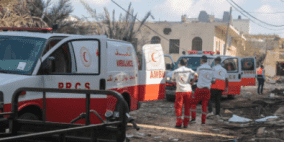 الهلال الأحمر: نواجه صعوبة في التواصل مع طواقمنا في قطاع غزة في ظل انقطاع خدمات الإنترنت والاتصالات