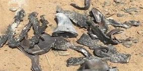 الدفاع المدني يحذر من خطر شظايا الصواريخ