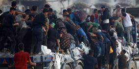 24 شهيدًا وعشرات الإصابات في صفوف منتظري المساعدات بقطاع غزة