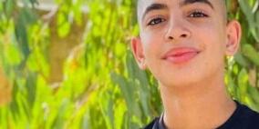 تشييع جثمان الشهيد الطفل عمار حمايل في كفر مالك شمال شرق رام الله