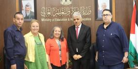 "التربية" واليونيسيف تبحثان دعم التعليم في غزة وتحضيرات "الثانوية العامة"