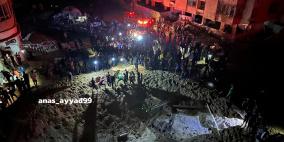 13 شهيدا وجرحى بقصف الاحتلال مدارس وخيام نازحين في قطاع غزة