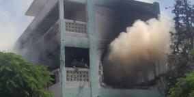 مجزرة جديدة: 8 شهداء بينهم 5 أطفال بقصف مدرسة نازحين بغزة