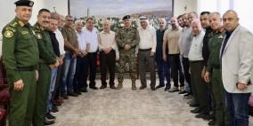 اللواء الخليل يستقبل وفدا من فعاليات ومؤسسات مخيم قلنديا