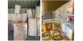 الخليل: الأمن الوقائي يضبط كمية كبيرة من المواد الغذائية منتهية الصلاحية