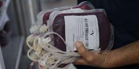 عبر راية: وزارة الصحة في غزة تطلق نداء استغاثة بشأن وحدات الدم