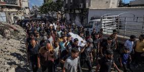 4 شهداء بينهم رضيع بقصف الاحتلال شقة سكنية غرب مدينة غزة