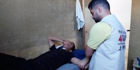 الجمعية الوطنية للتأهيل تواصل تقديم خدمات العلاج الطبيعي والعلاج الوظيفي في دير البلح